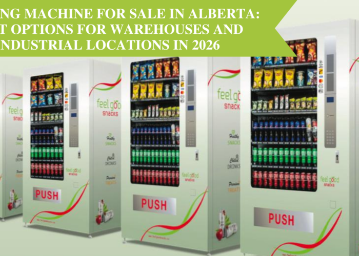Vending Machine for Sale in Alberta: Best Options for Warehouses and Industrial Locations in 2026